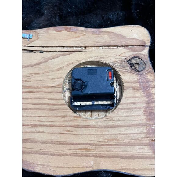 Vintage basil ede pheasant turquoise clock plaque - Picture 5 of 5